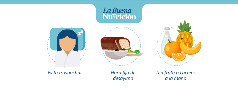 consejos para no saltarse el desayuno