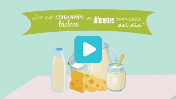 ¿Por qué consumir lácteos en diferentes momentos del día?